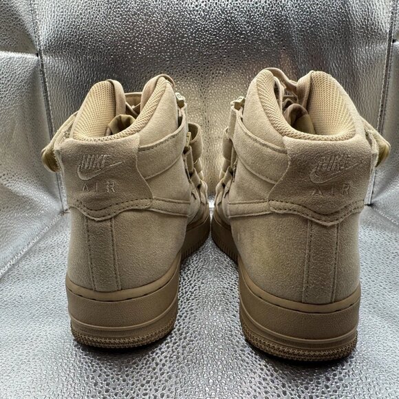 Size 6 Nike x Billie Eilish Air Force 1 High '07 SP  Brown Mens Shoes DM7926-200 - Picture 9 of 10